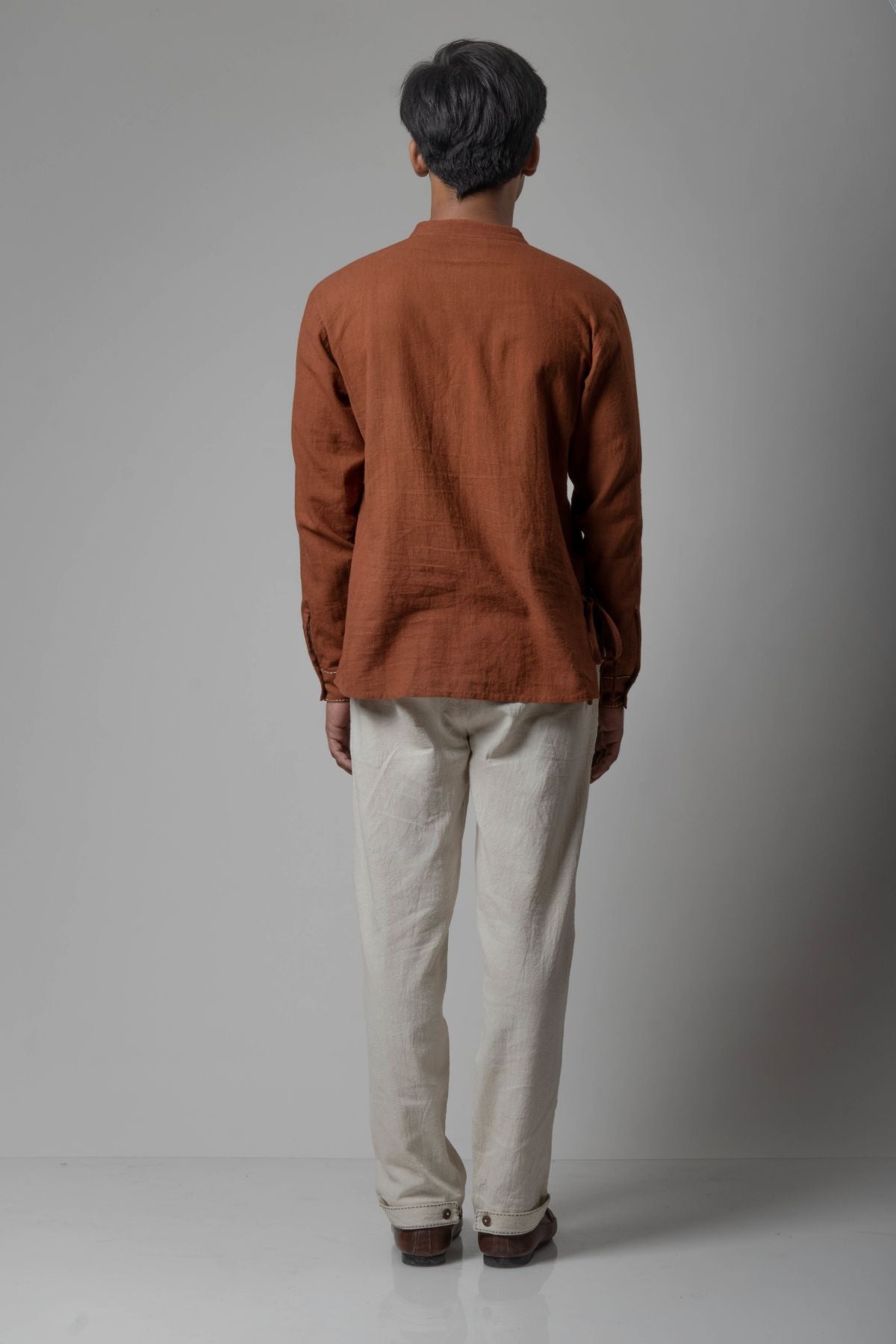 Angrakha Kantha Shirt