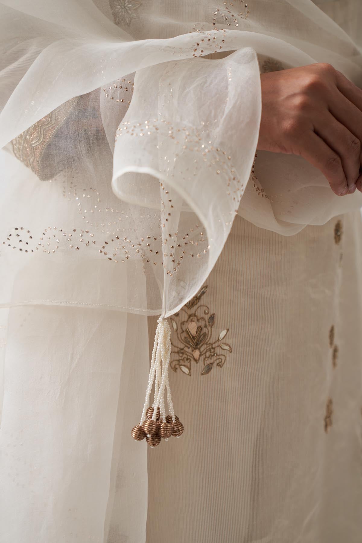 Ari Zardosi Kalidar Sharara Set