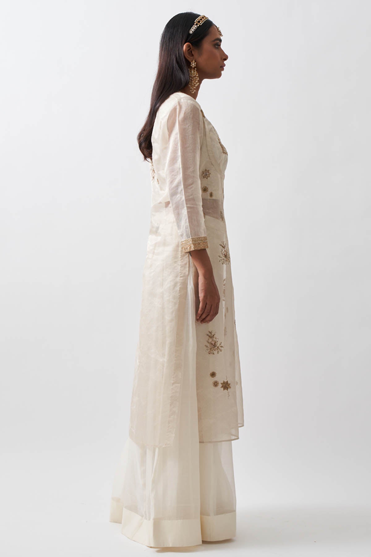 Ari Zardosi Kalidar Sharara Set