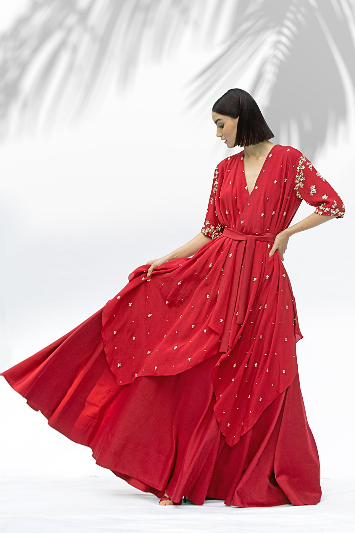 Asymmetric Tunic & Skirt