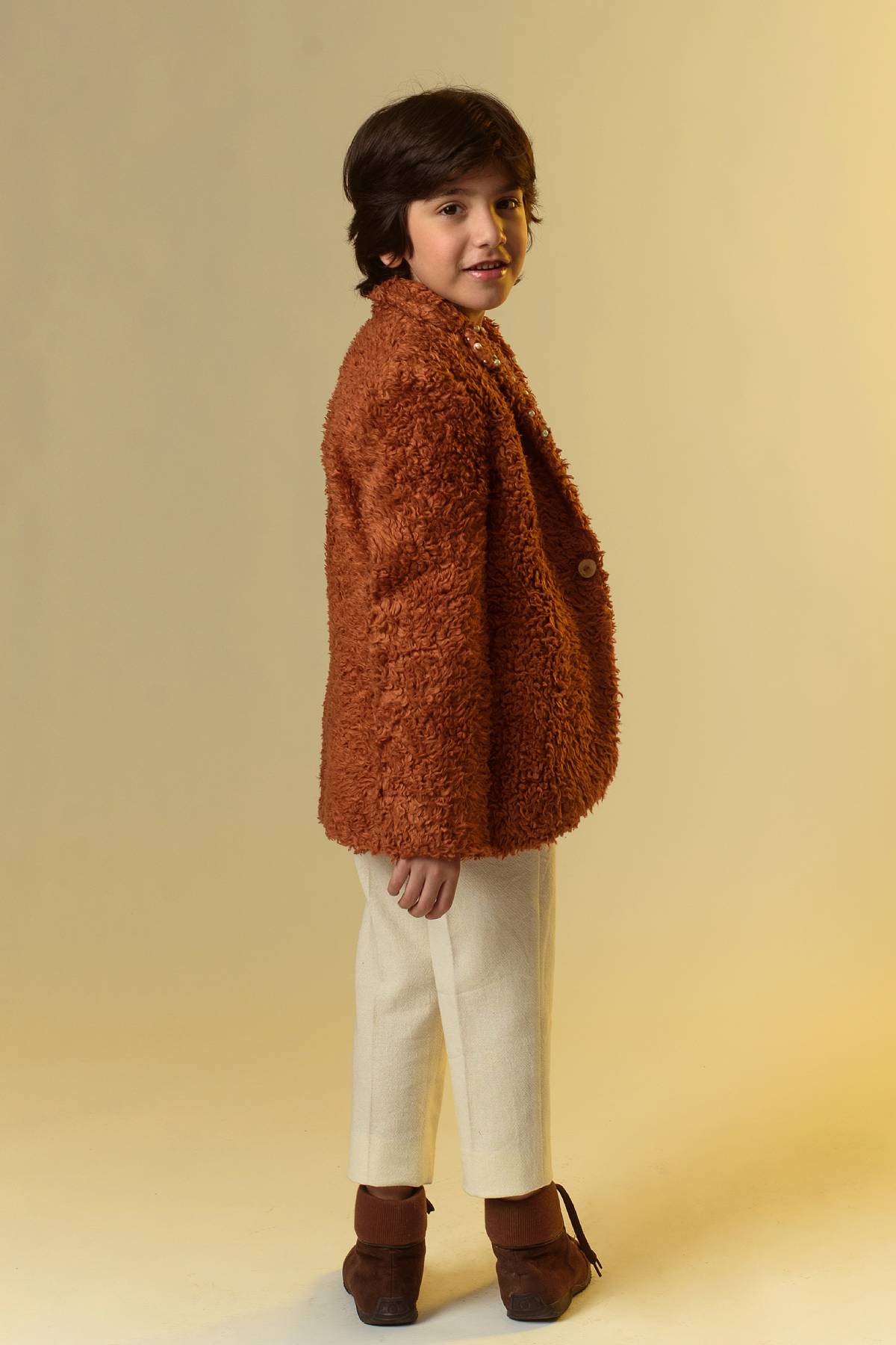 Bamboo Buttoned Blazer