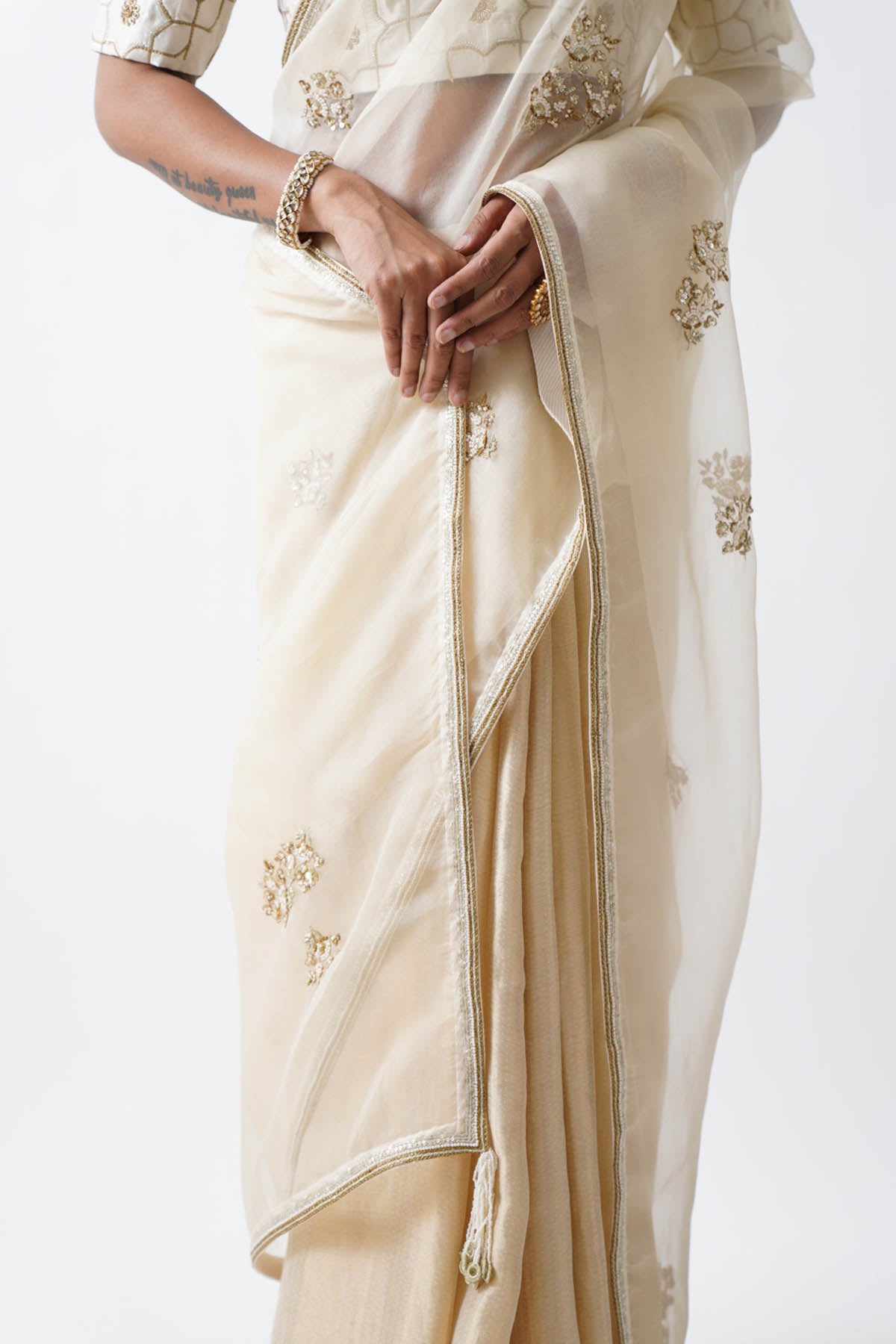 Banarasi Ari Zardosi Saree