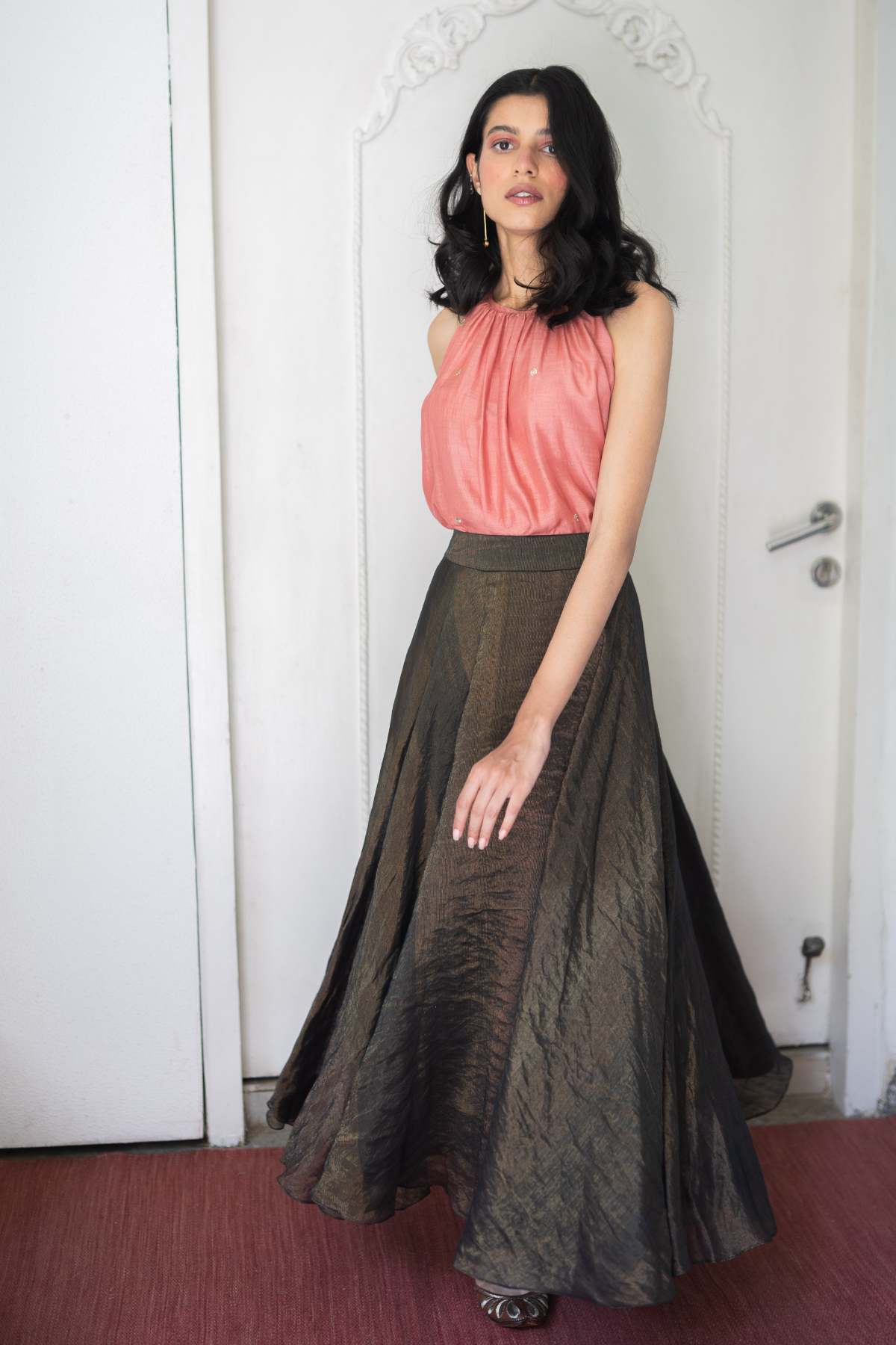 Banarasi Zari Silk Skirt