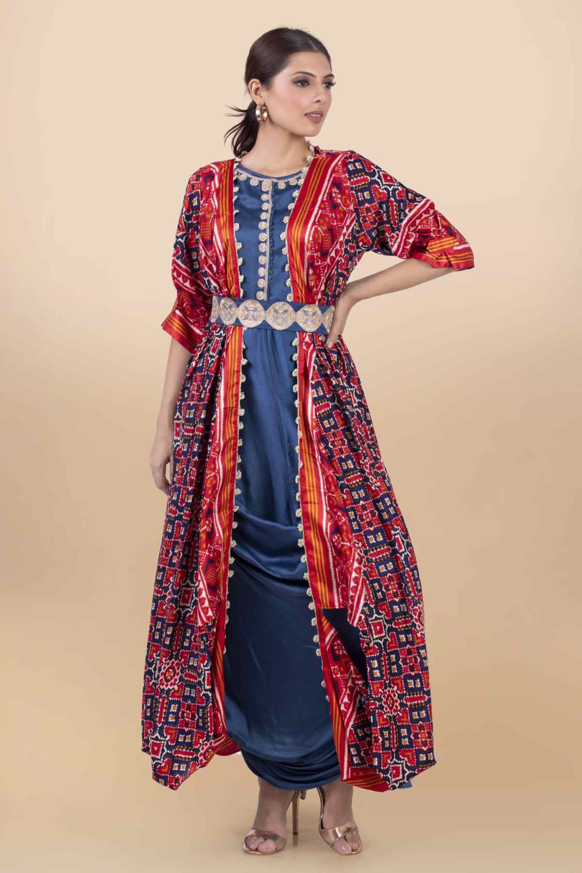 Buy Banarsi Silk Dress Set for Women Online