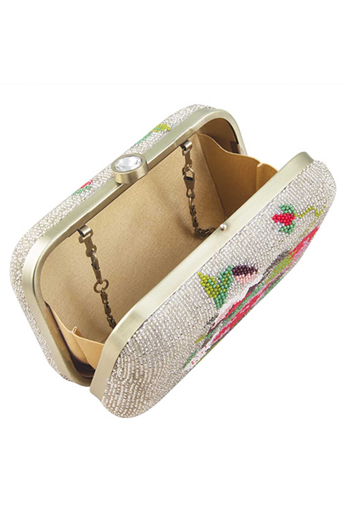 Beaded Embellished Clutch