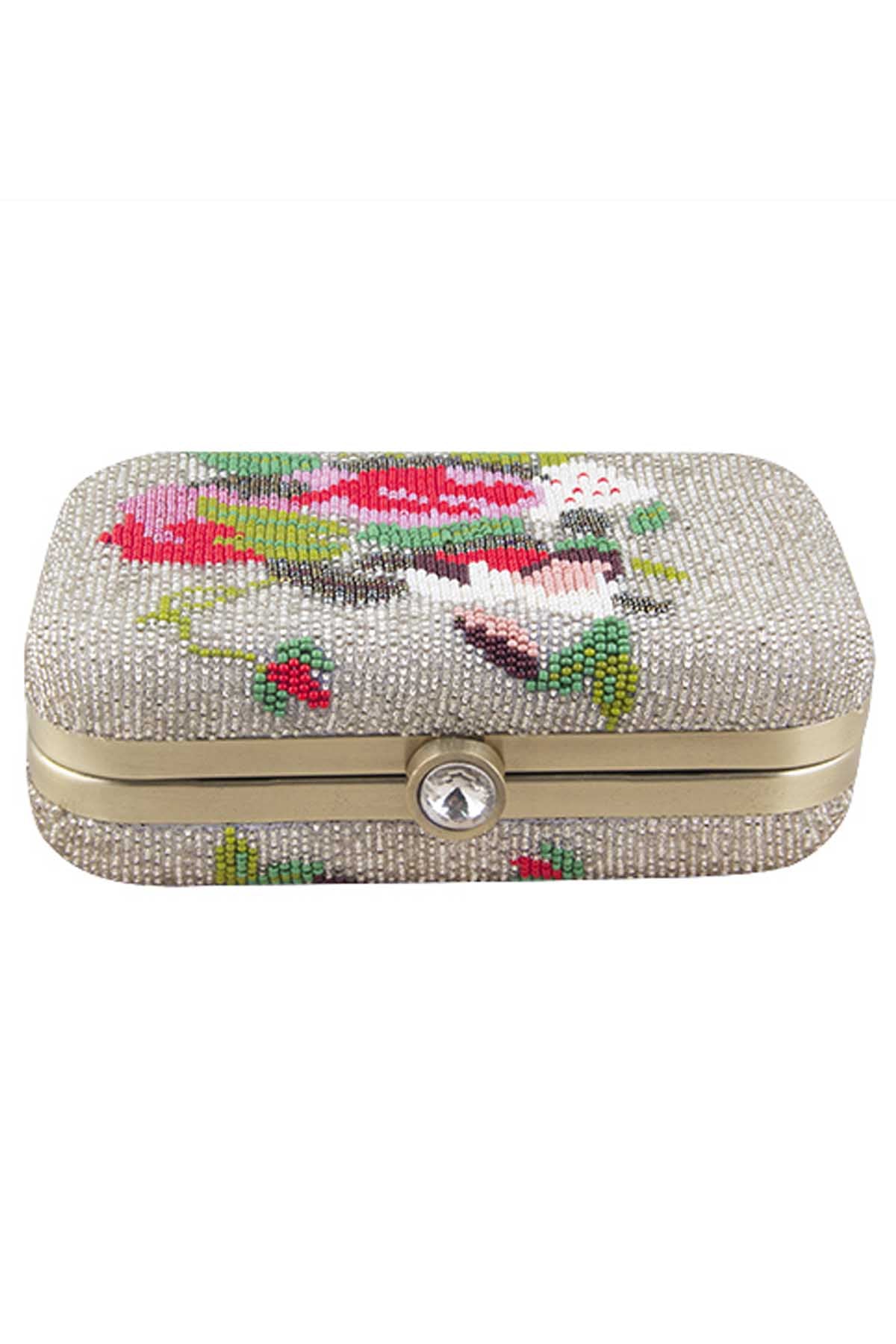 Beaded Embellished Clutch