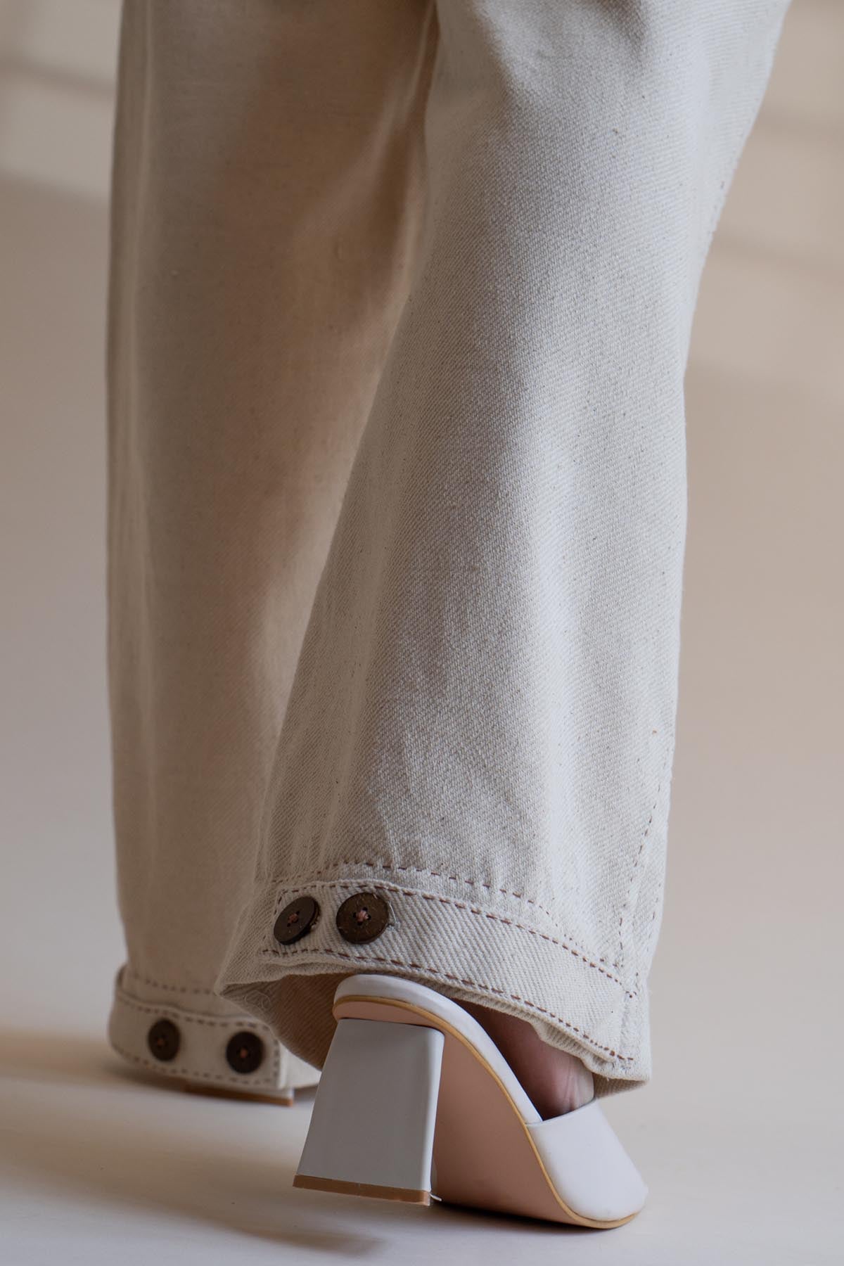 Belted Dress & Pants Set