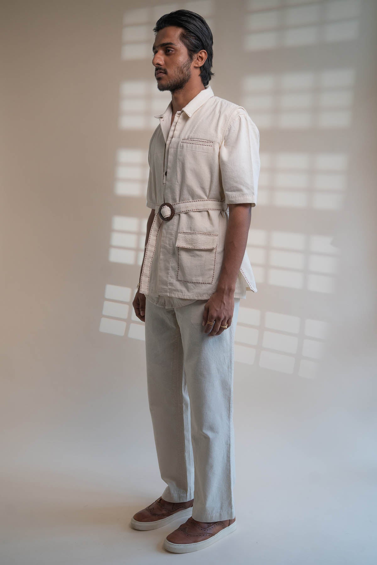 Kora Belted Jacket & Pants Set