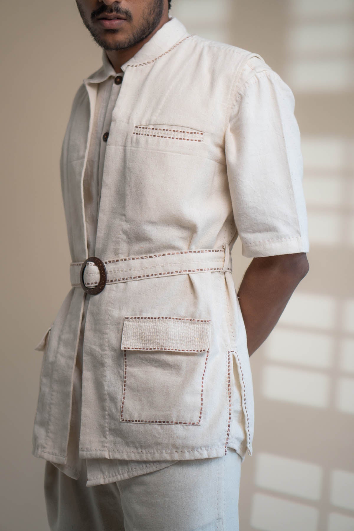 Kora Belted Jacket & Pants Set