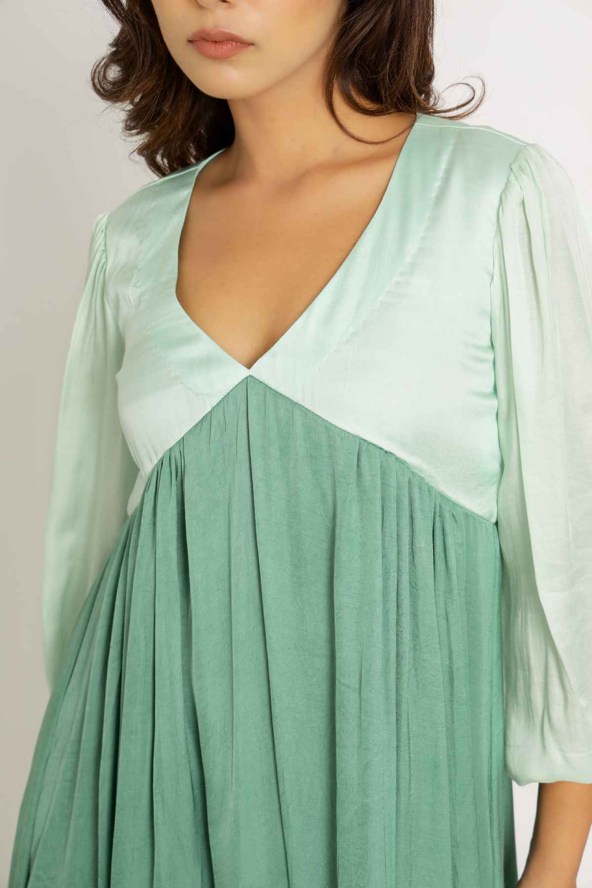 Bishop Sleeves Dress