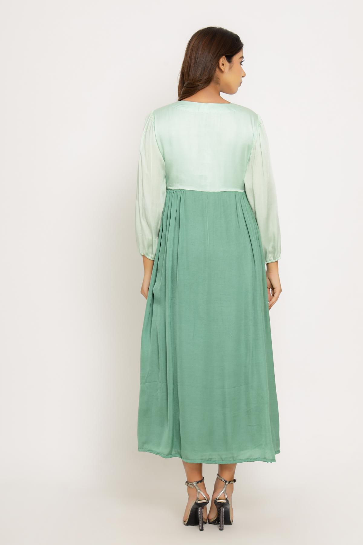 Bishop Sleeves Dress
