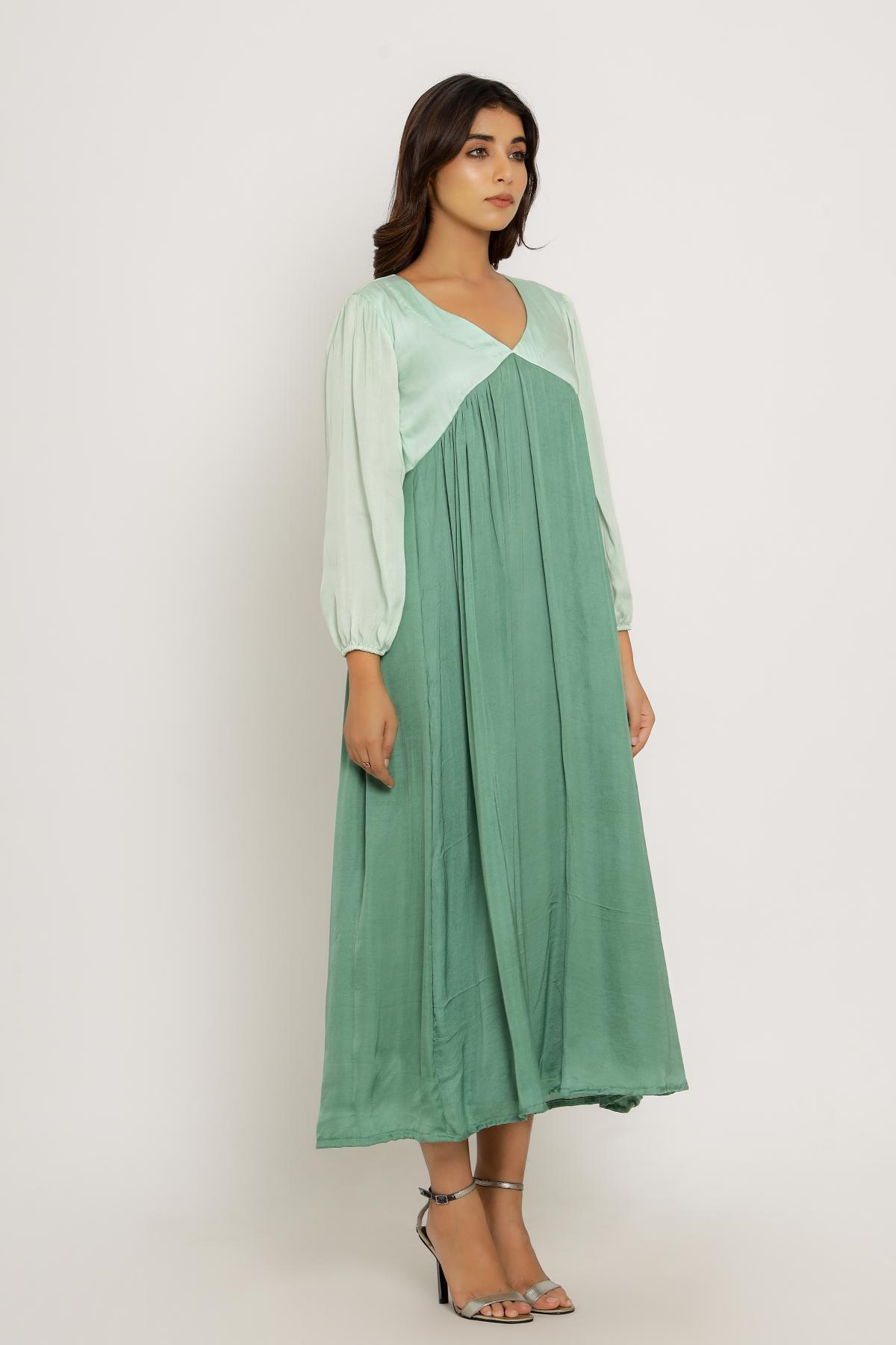 Bishop Sleeves Dress