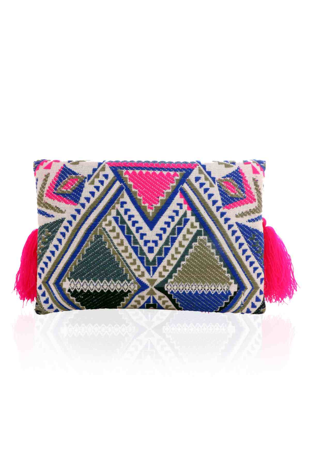 Bohemian Tassel Clutch