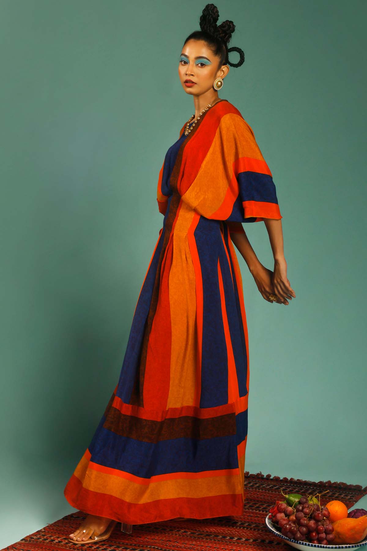 Box Pleat Detailed Dress