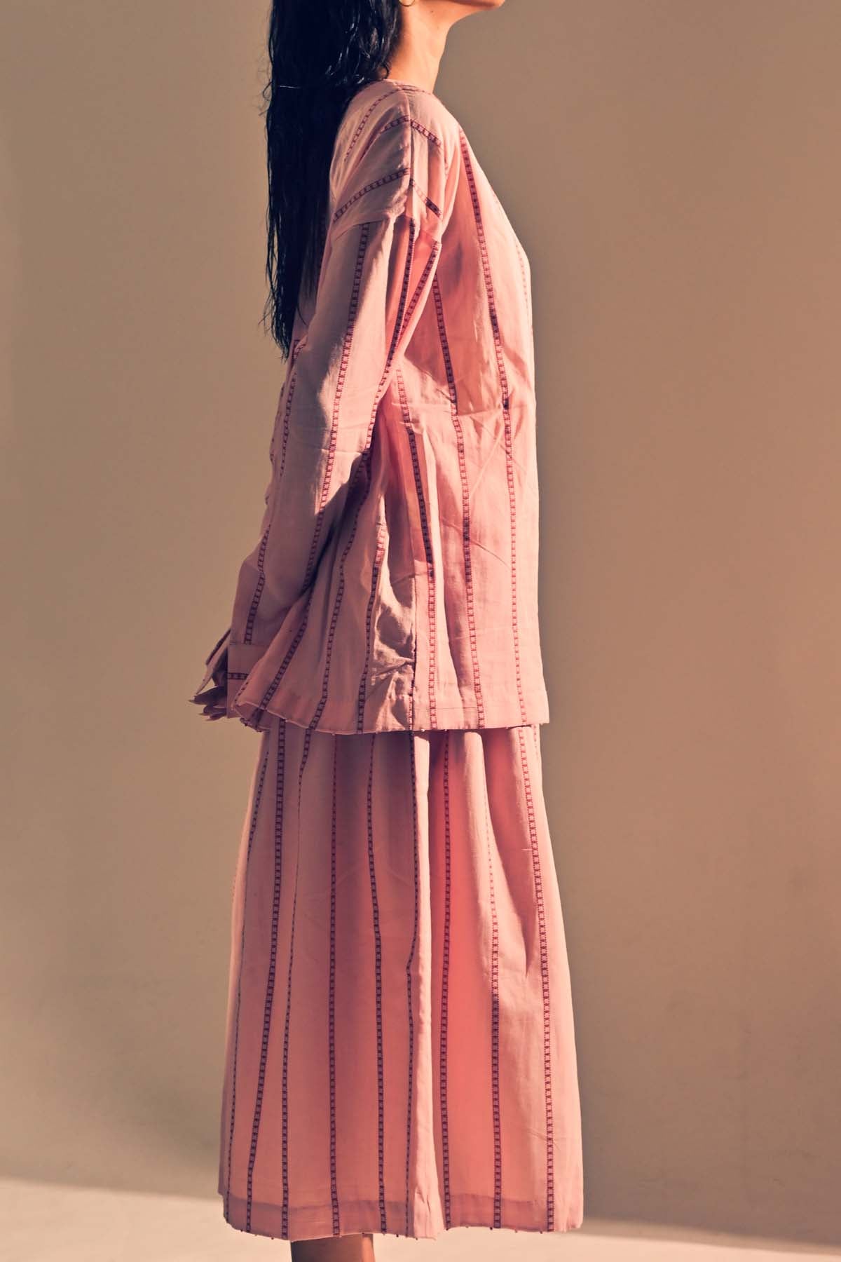 Box Pleated Culotte Pants