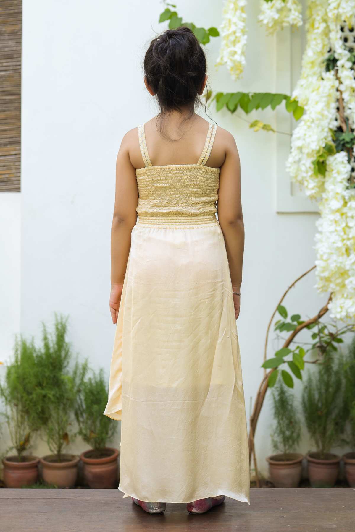 Butterfly Draped Dress