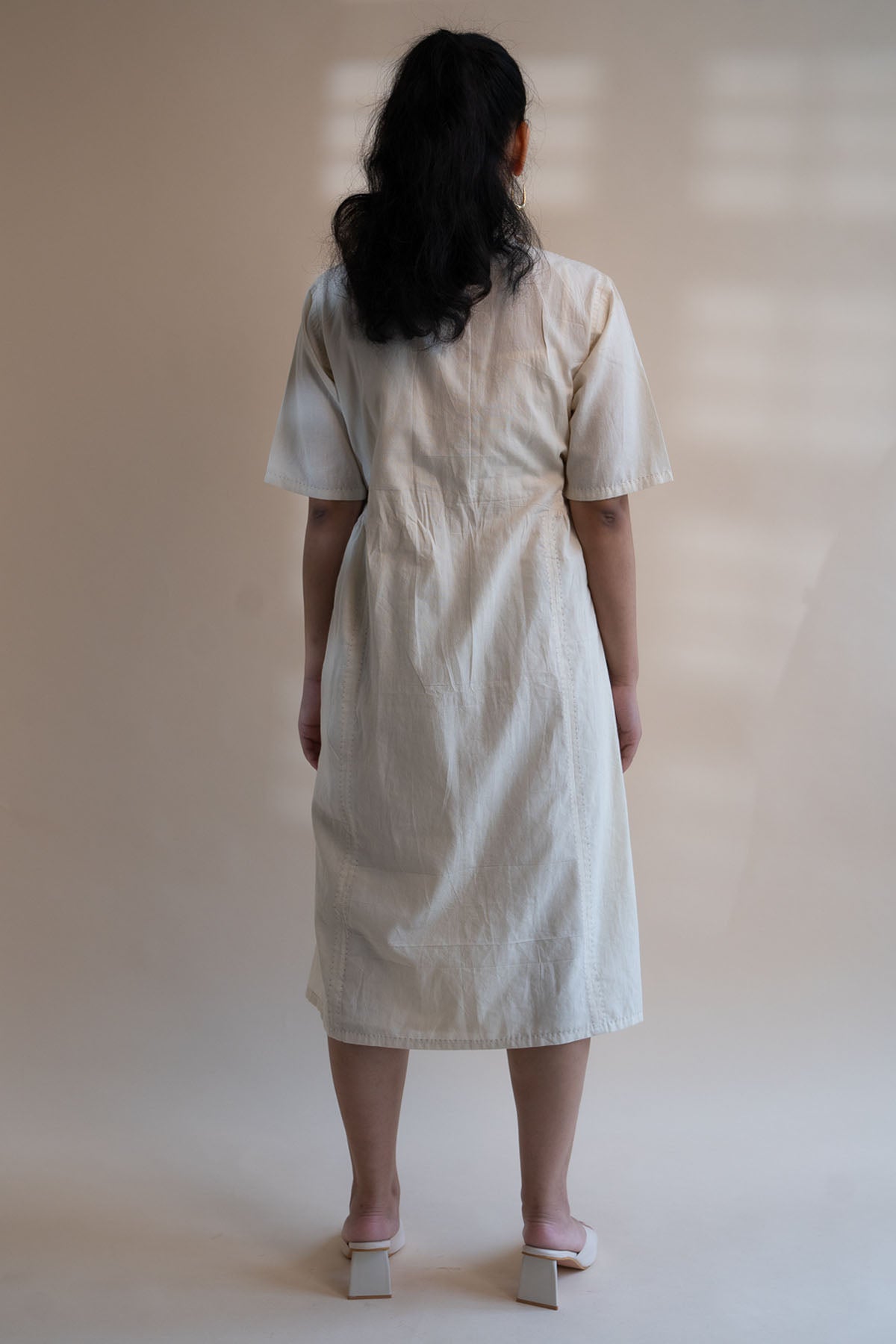 Button Down Cotton Dress