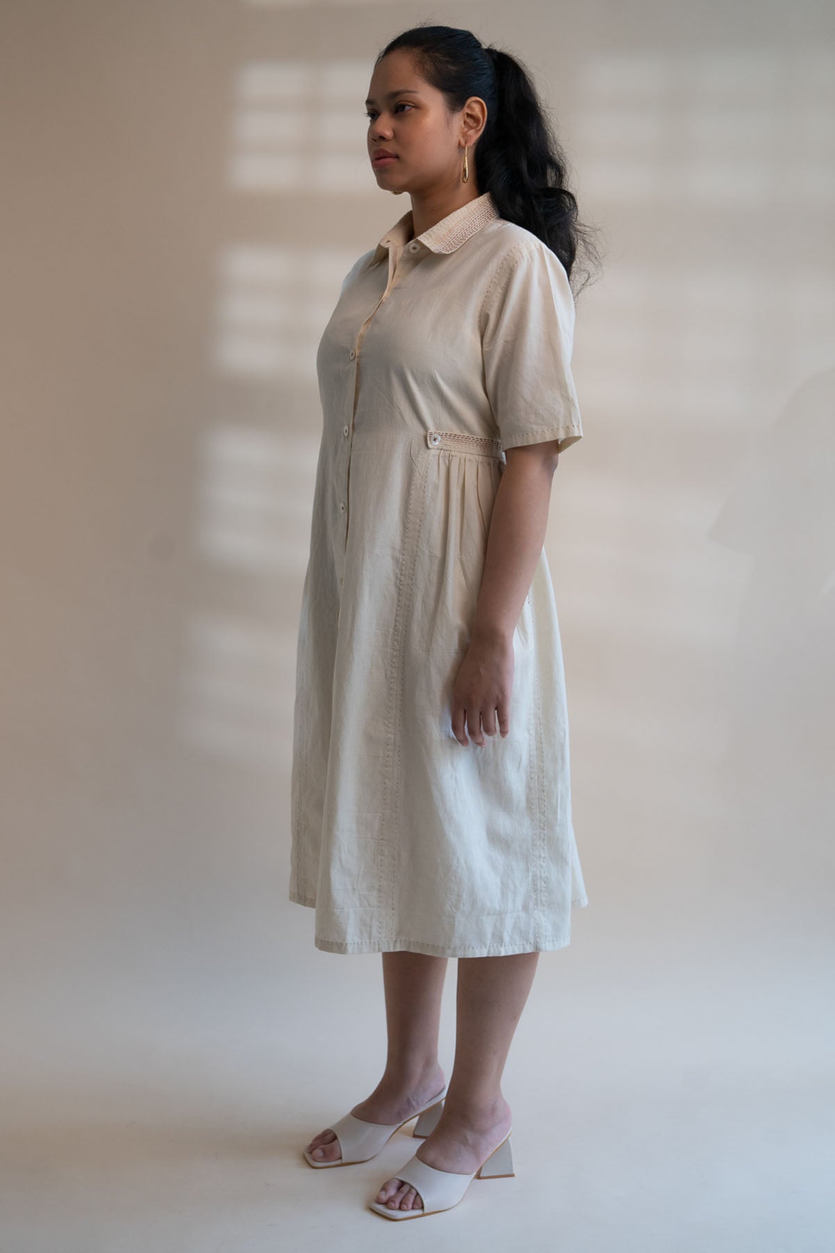 Button Down Cotton Dress