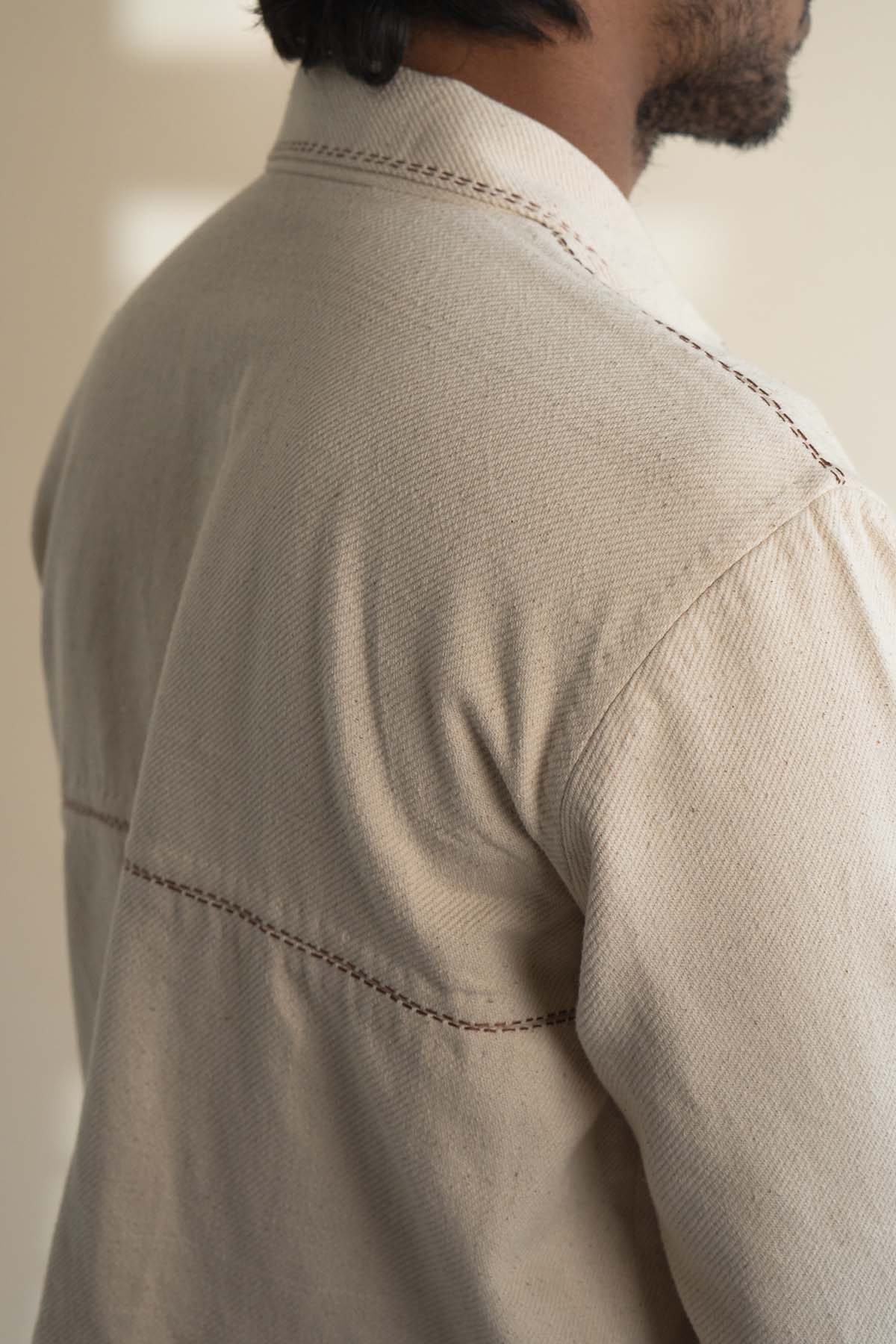 Buttoned Cotton Jacket