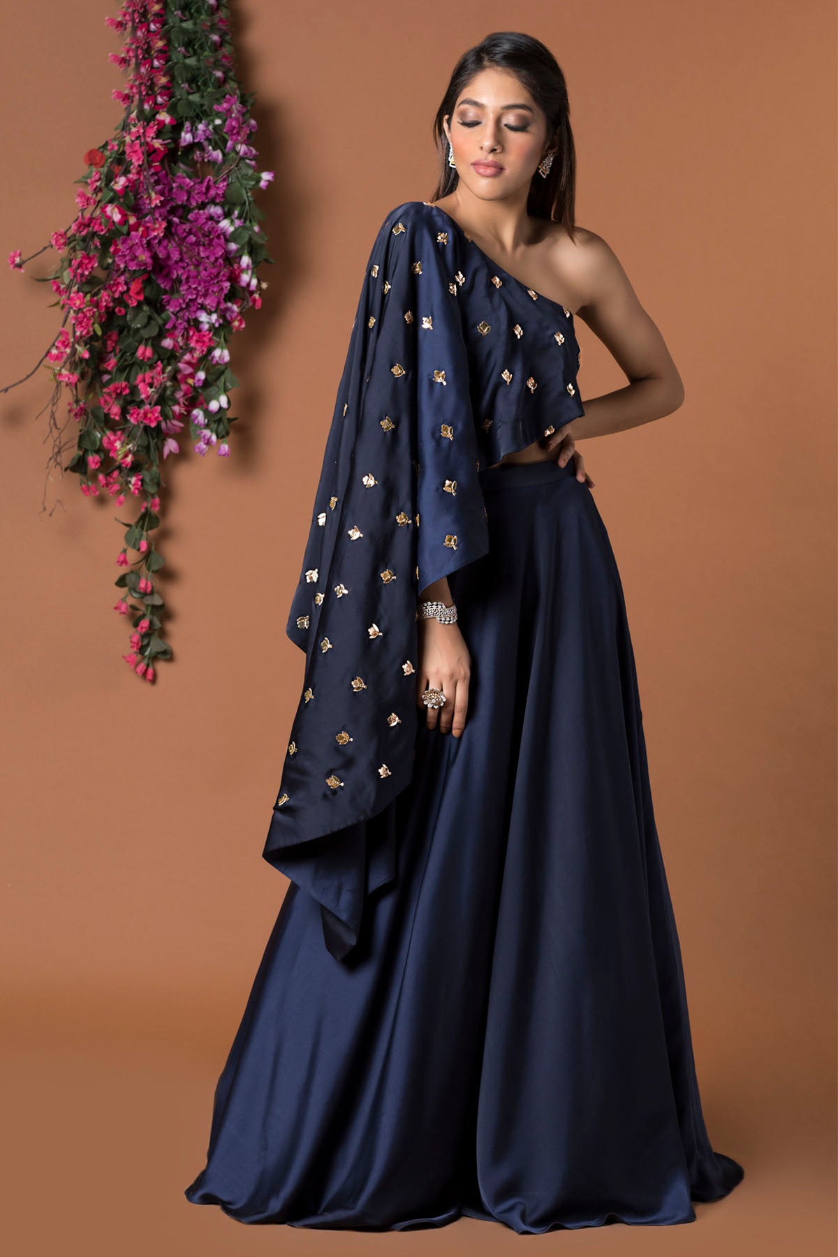 Cape Top & Lehenga Set