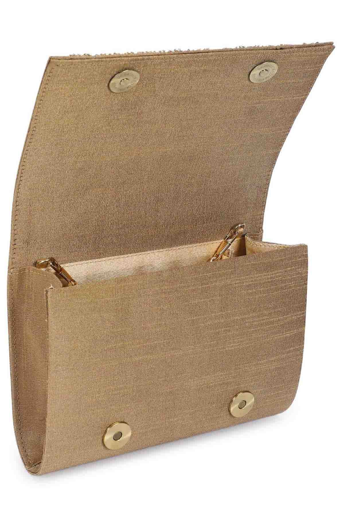 Cleopatra Embroidered Clutch