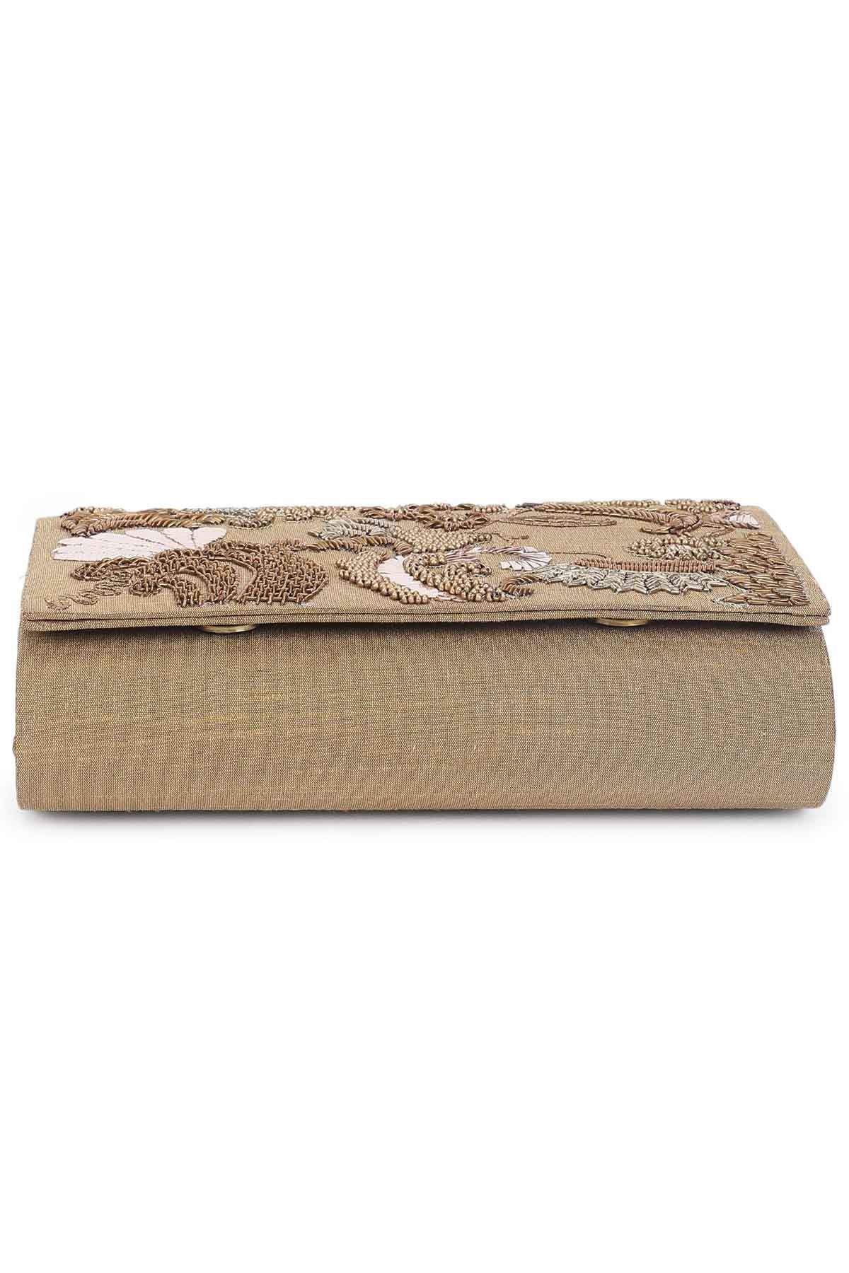 Cleopatra Embroidered Clutch