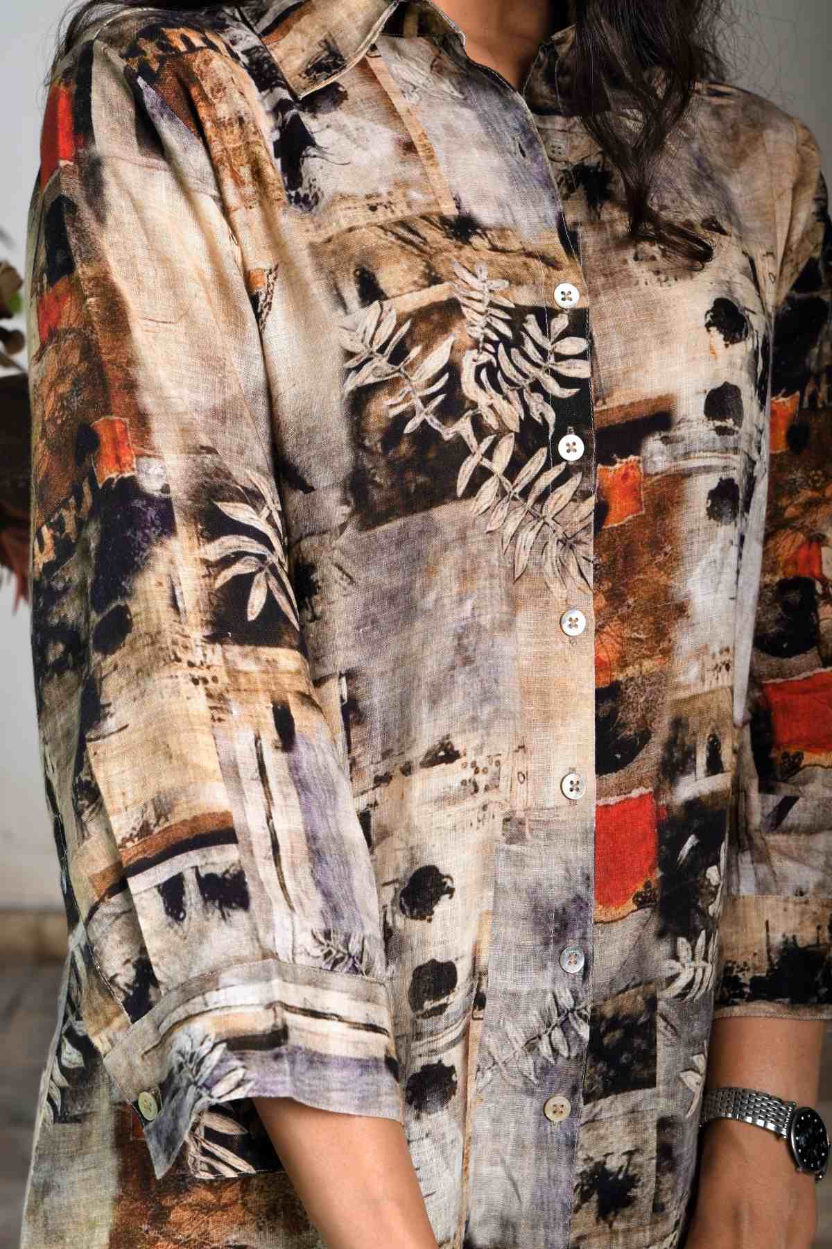 Collage Printed Tunic