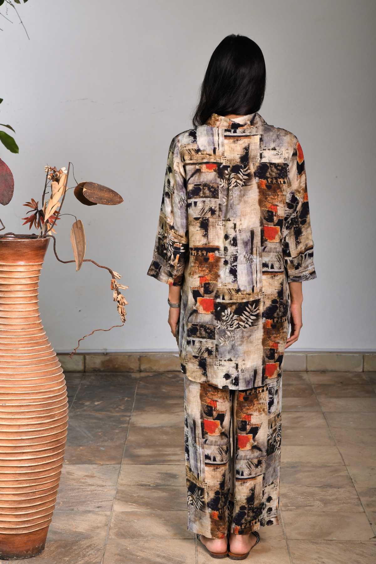 Collage Printed Tunic