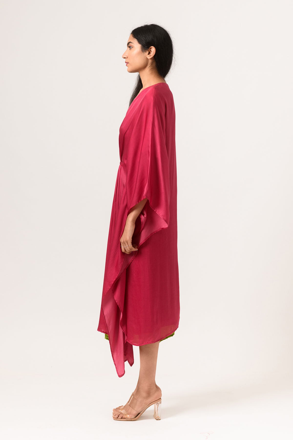 Colour Block Kaftan Dress