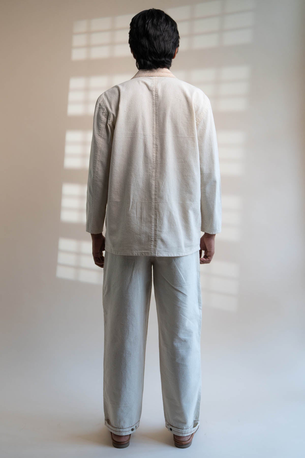 Kora Cotton Pocket Jacket Set