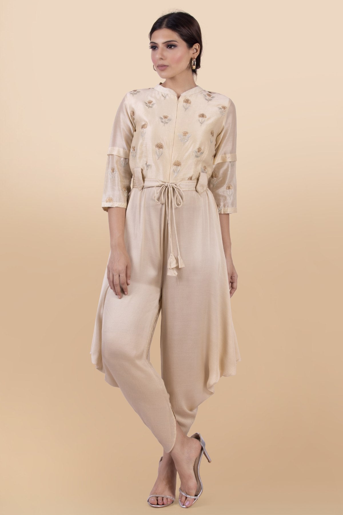 Buy Cowl Draped Jumpsuit for Women Online