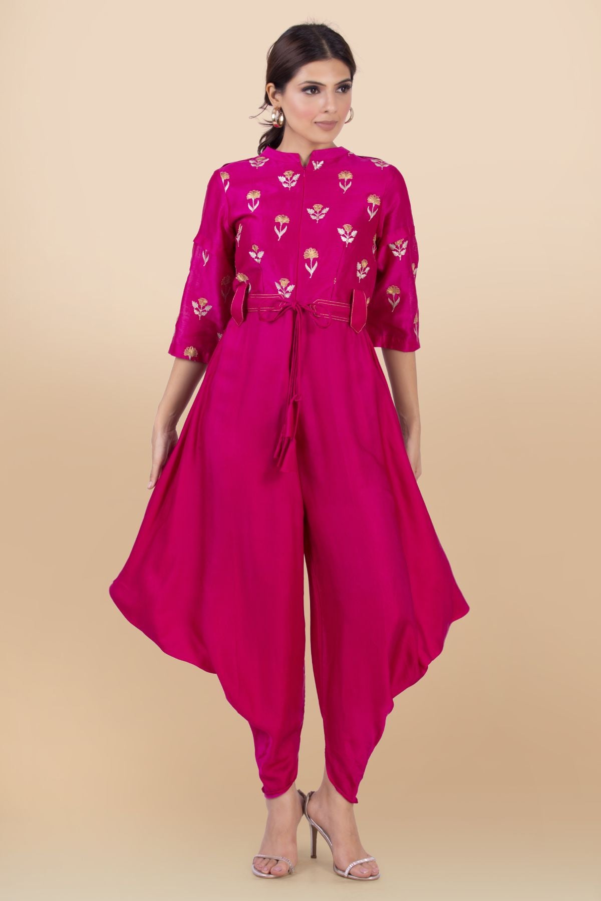 Buy Cowl Sided Jumpsuit for Women Online