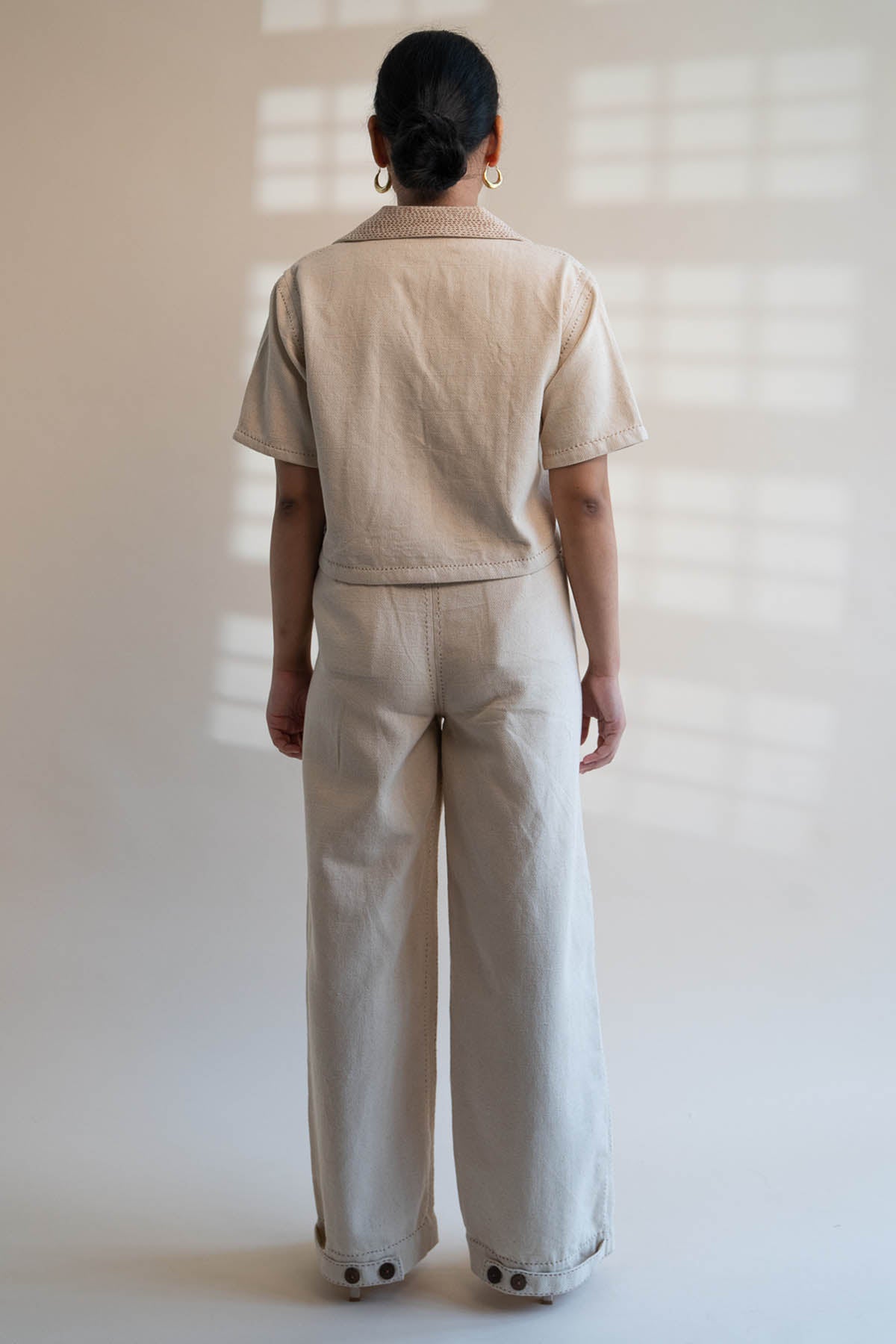 Cropped Jacket & Pants Set