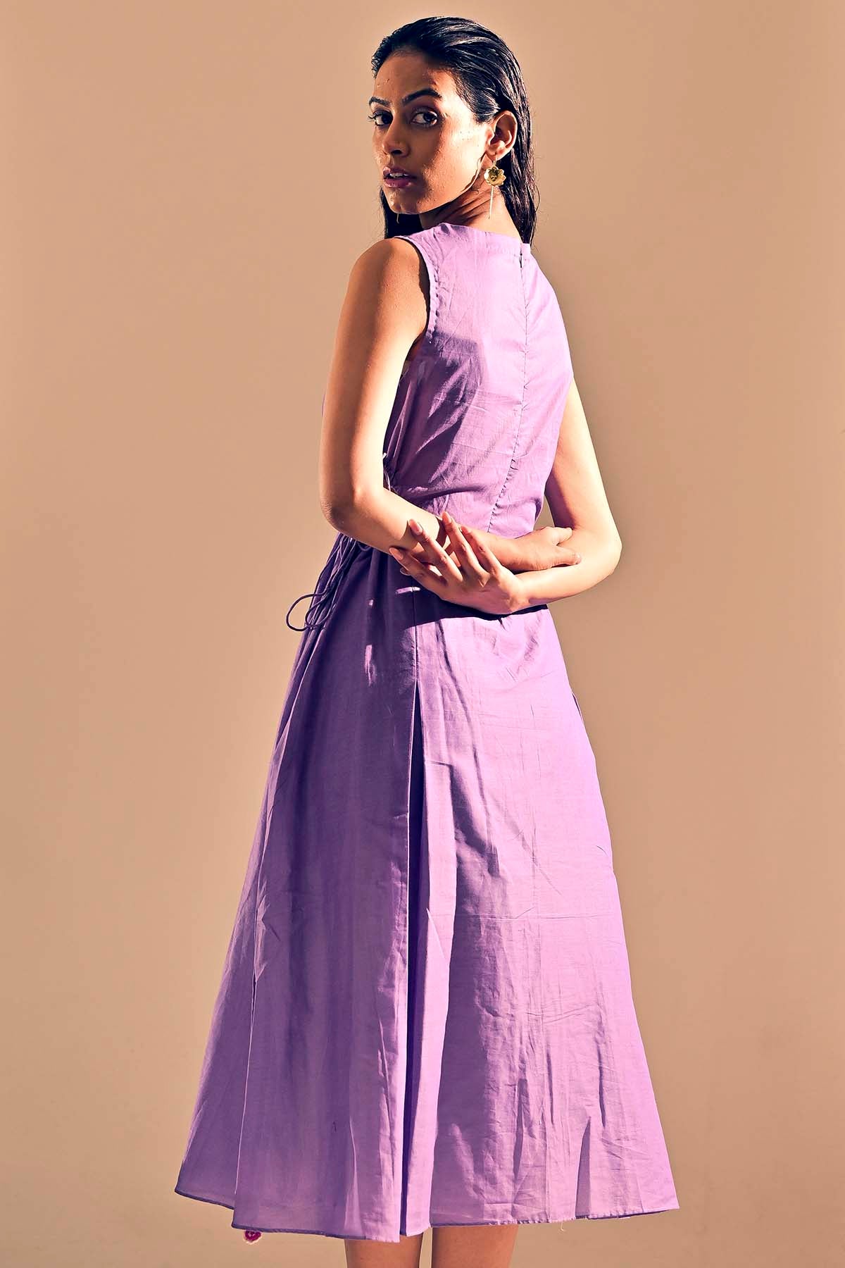 Cutout Sleeveless Dress