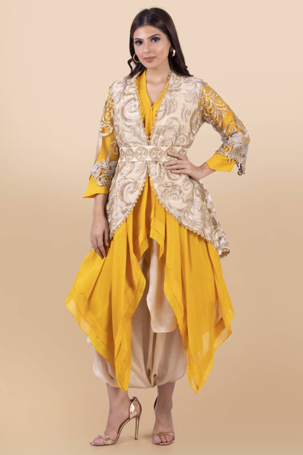 Buy Cutwork Jacket Set for Women Online