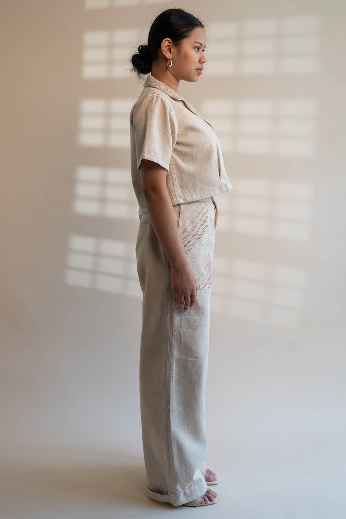 Denim Cropped Jacket