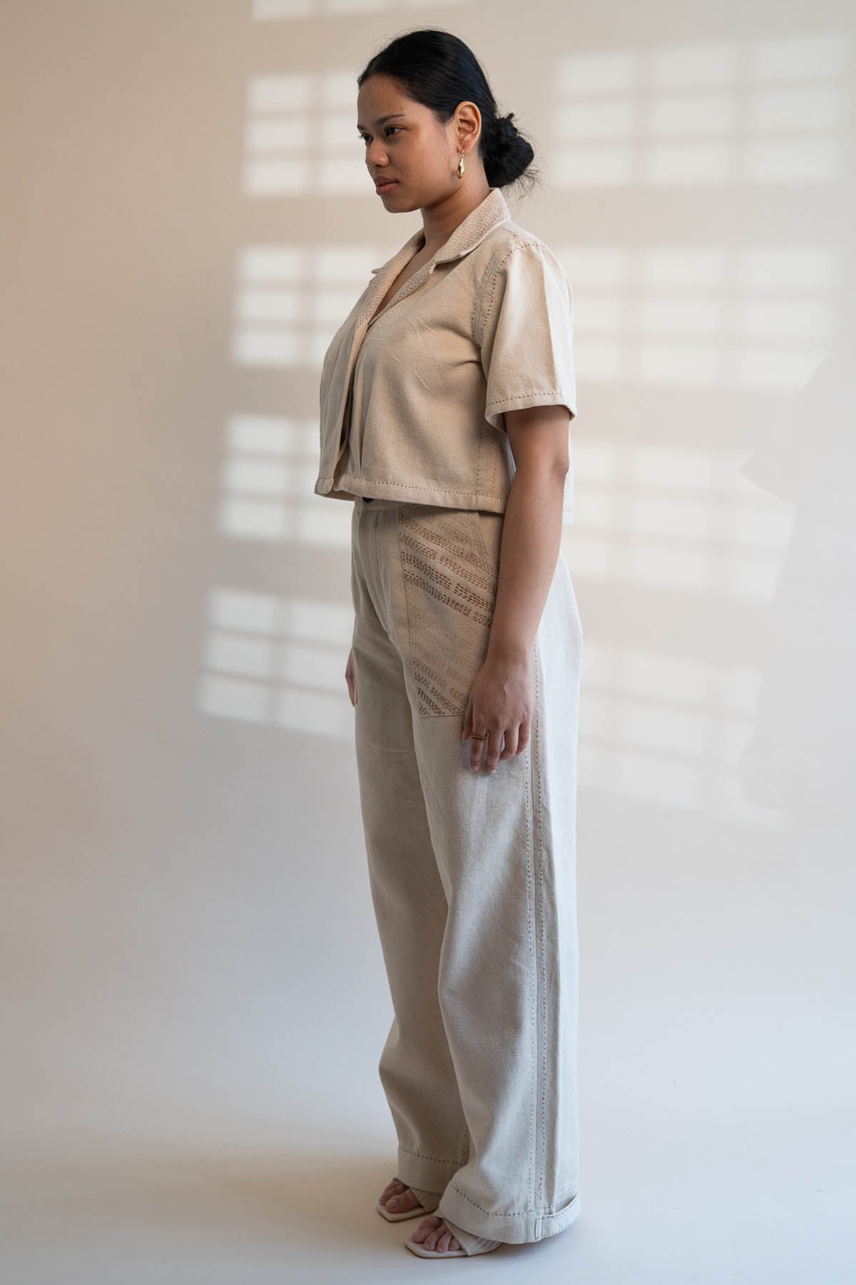 Denim Cropped Jacket