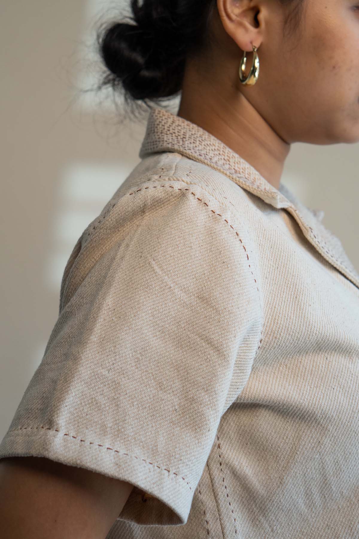 Denim Cropped Jacket