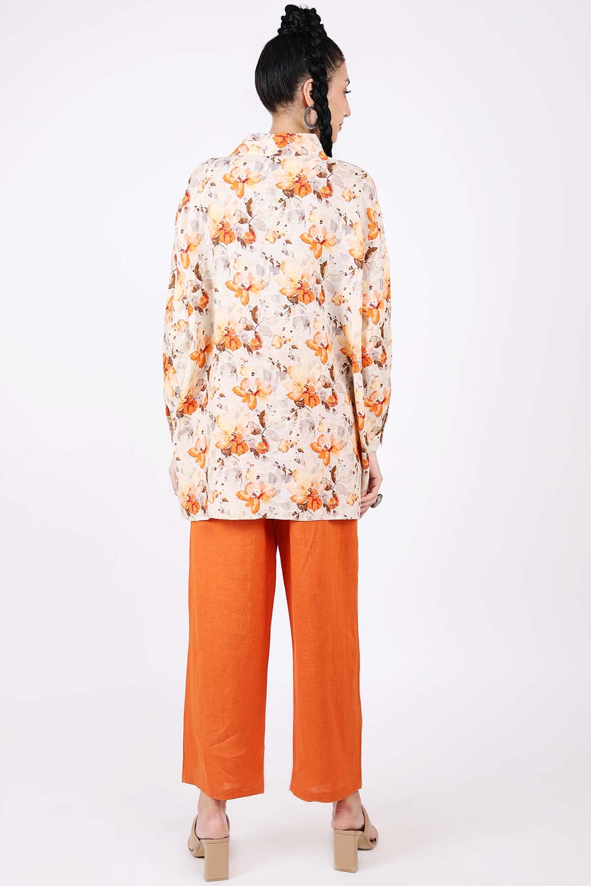 Digital Printed Linen Shirt