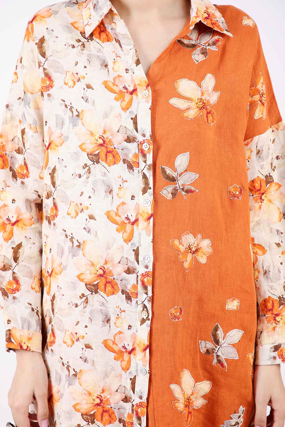 Digital Printed Linen Shirt