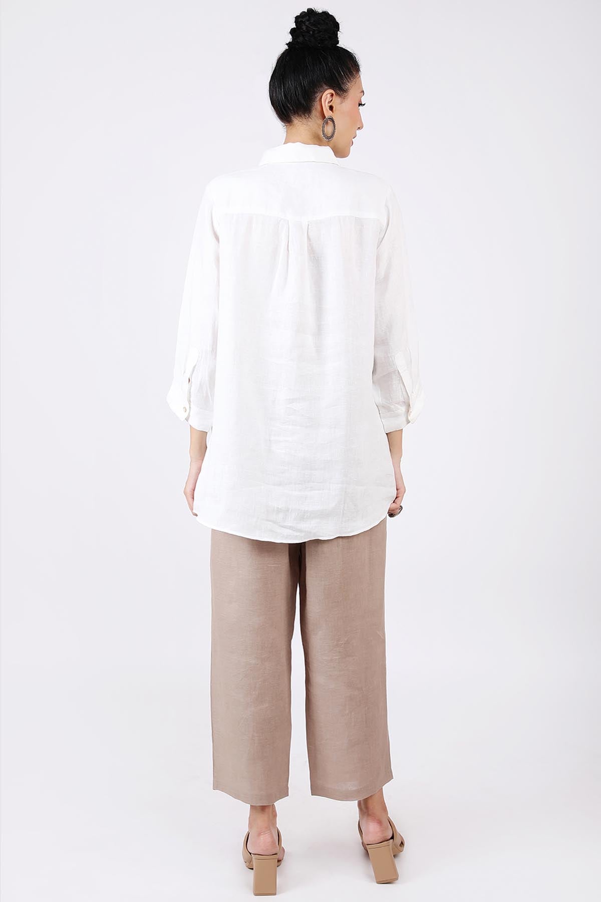 Dog Embroidered Shirt