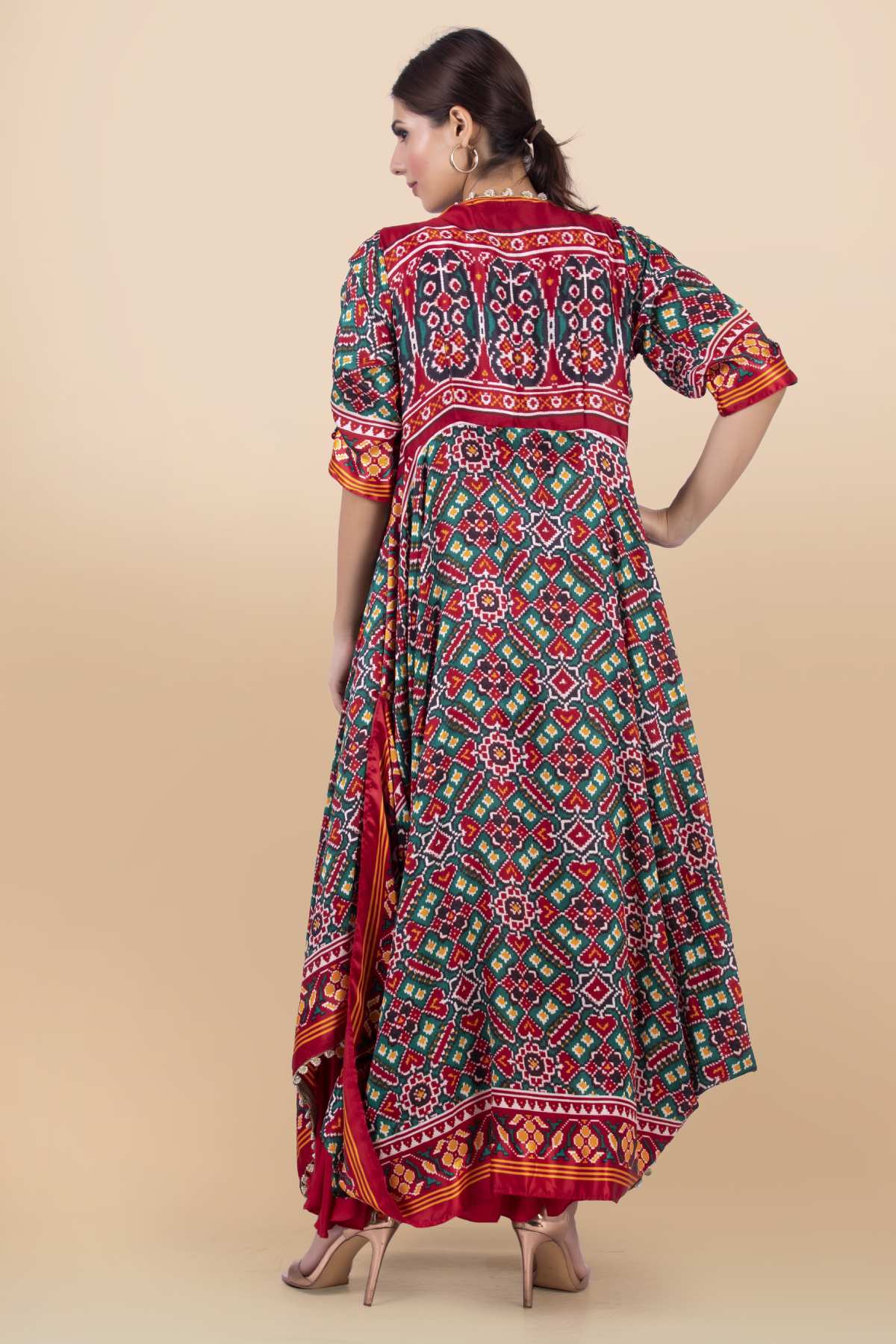 Drape Banarsi Jacket Set