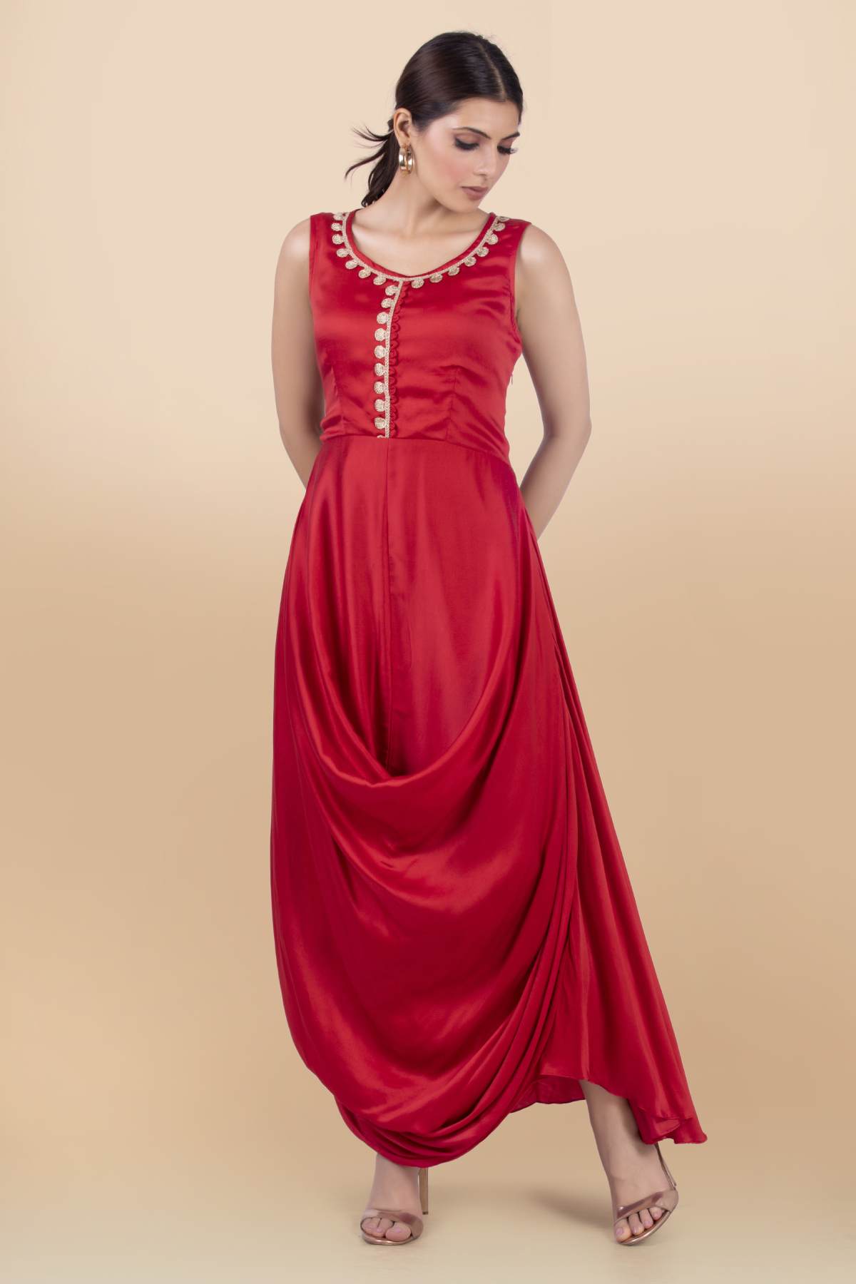 Drape Banarsi Jacket Set