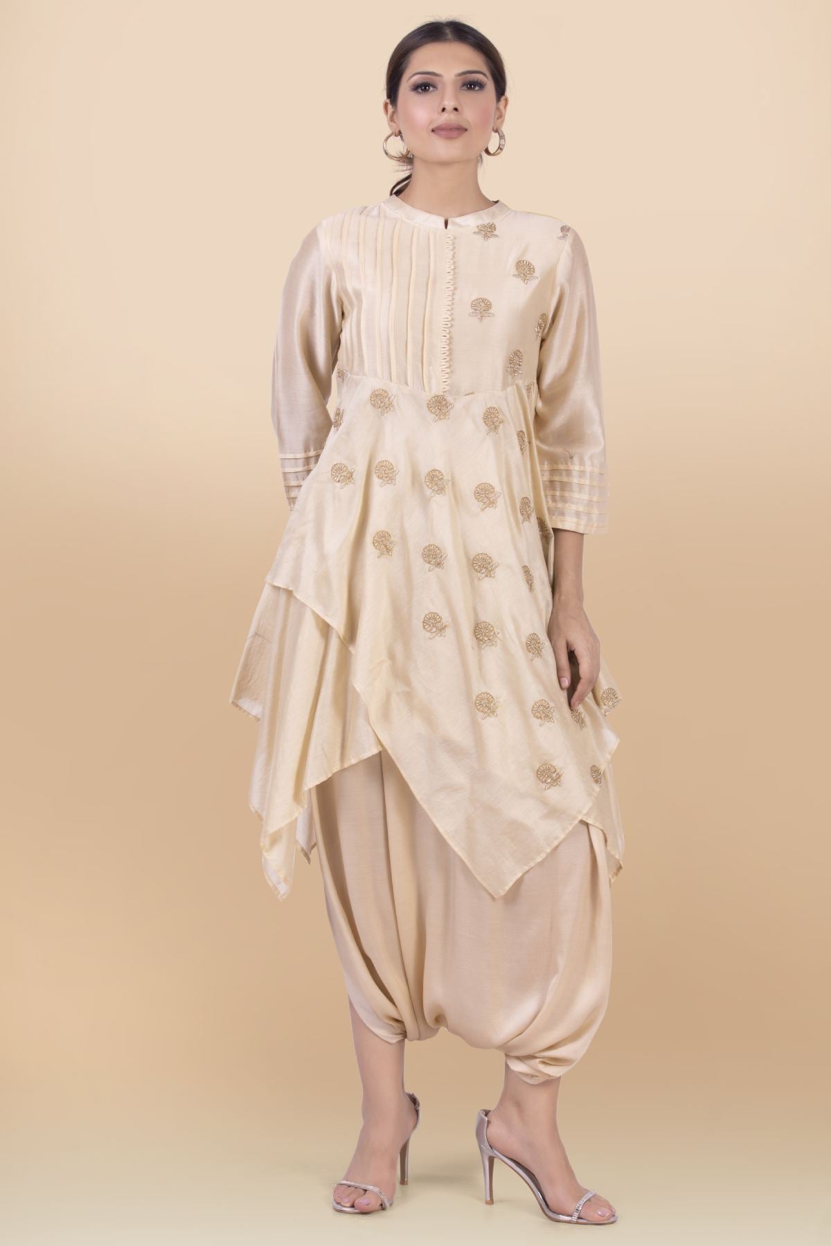 Buy Draped Dhoti Jumpsuit for Women Online