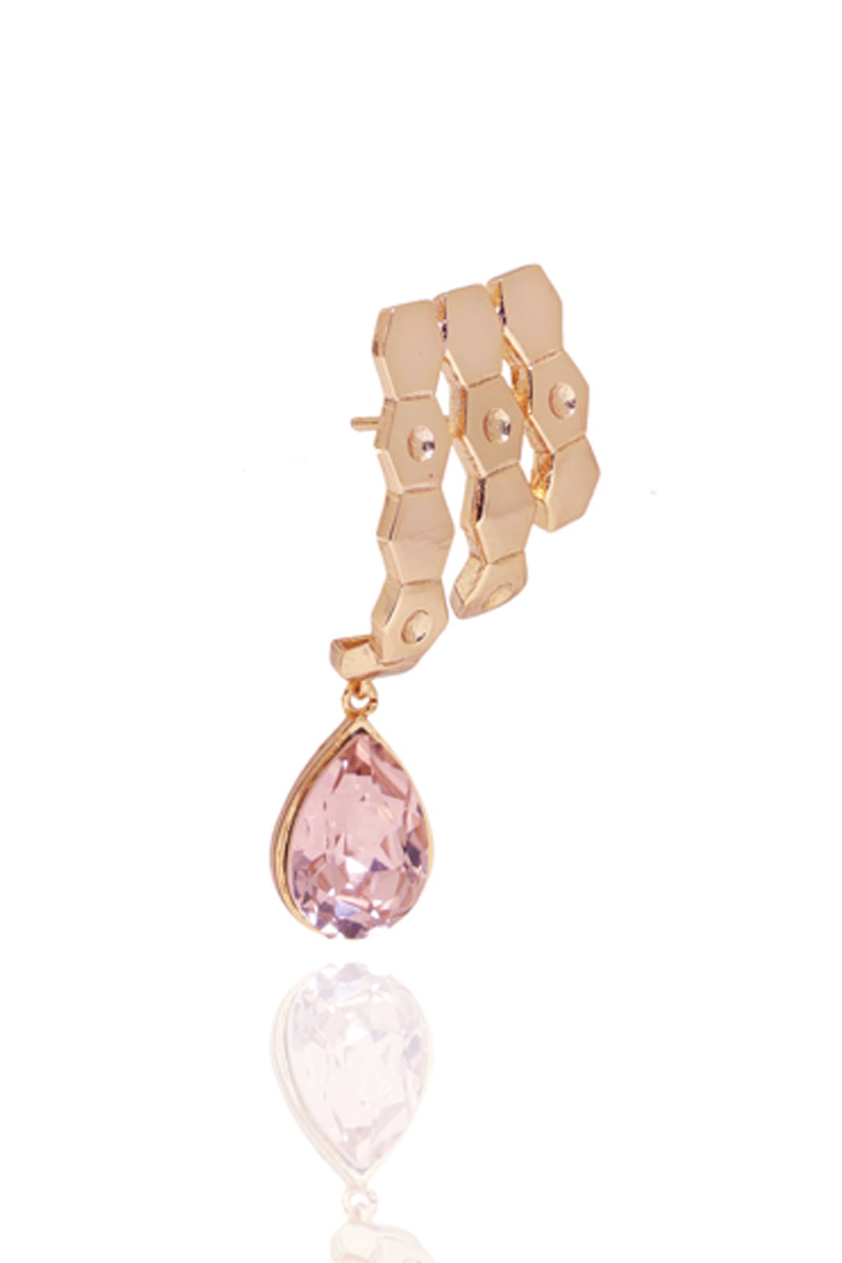 Champagne Drop Swarovski Studs