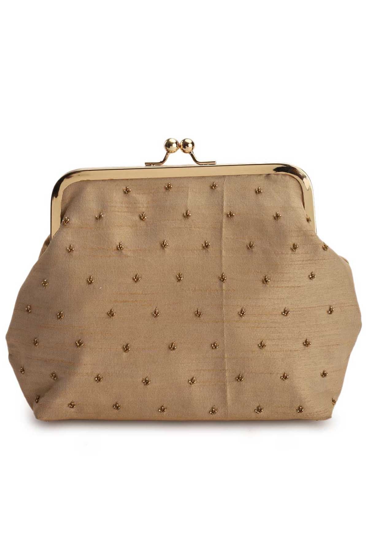 Elephant Embroidered Clutch