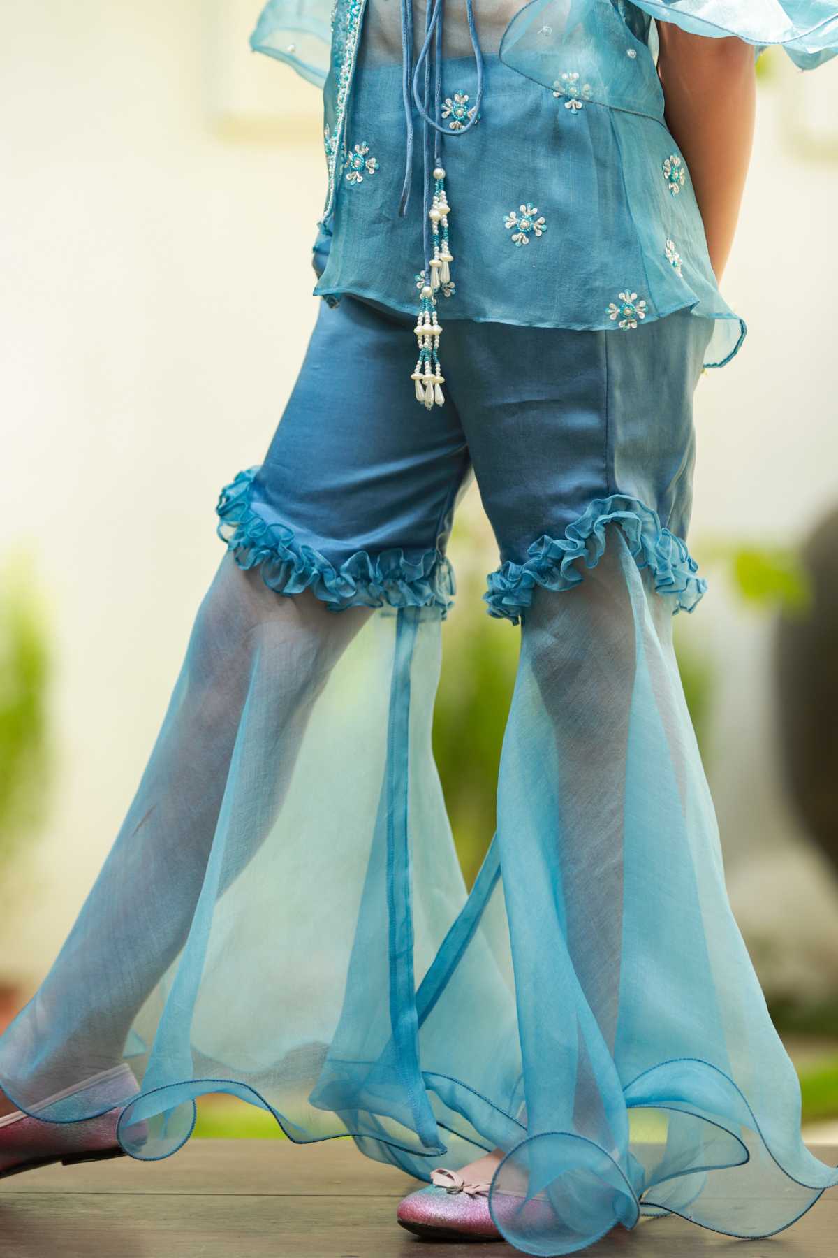 Embellished Sharara Set