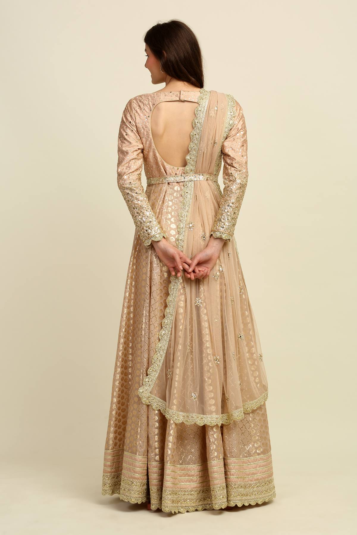 Buy Priyanka Jain Embroidered Anarkali Set For Women Available online at Scrollnshops Buy Priyanka Jain Embroidered Anarkali Set For Women Available online at Scrollnshops