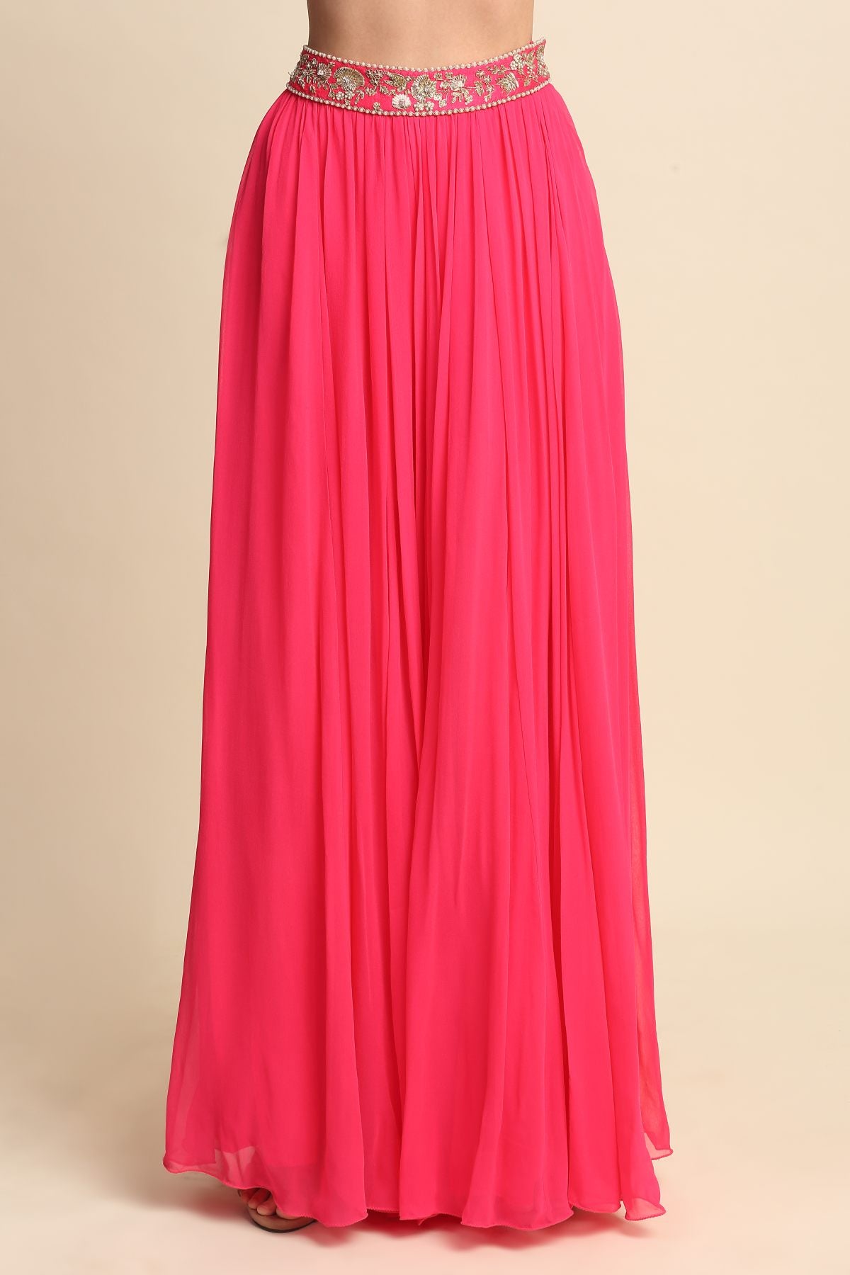 Embroidered Cape Set