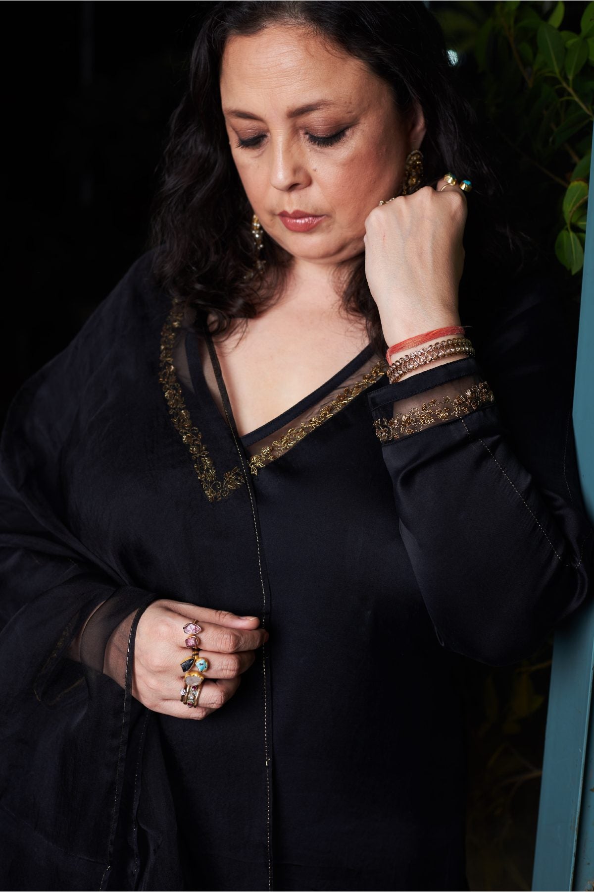 Zardosi Embroidered Salwar Set